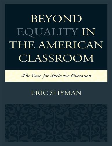 Beyond Equality in the American Classroom
