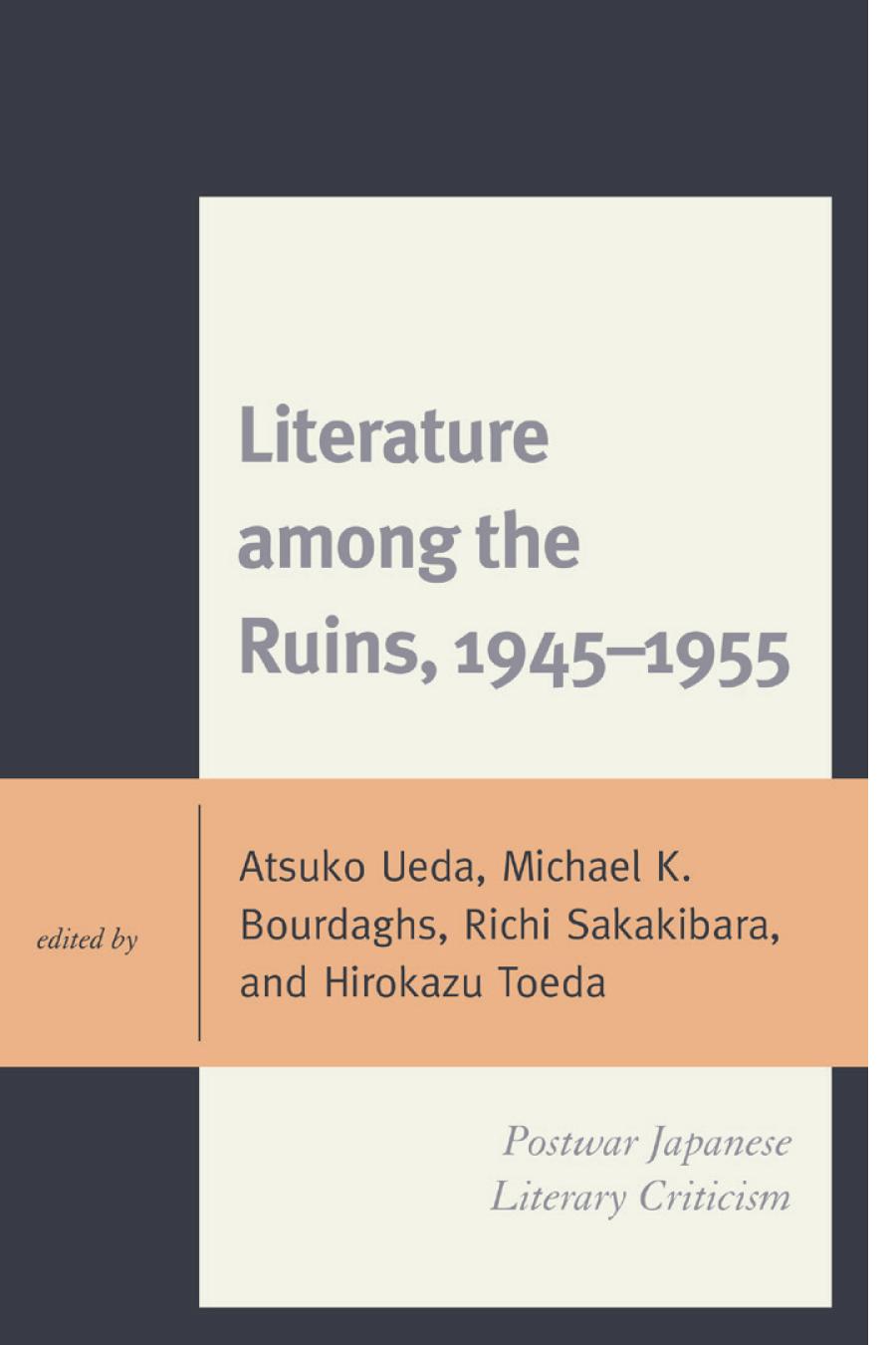 Literature among the Ruins, 1945-1955