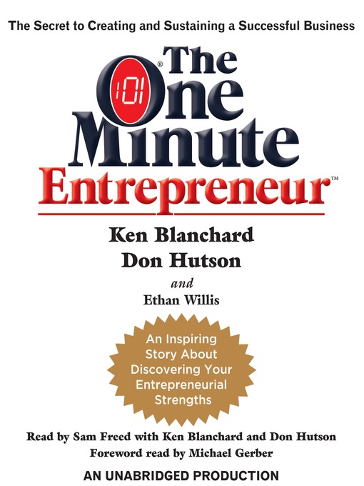 The One Minute Entrepreneur