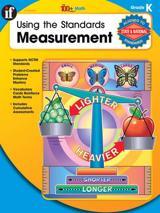 Using the Standards - Measurement, Grade K