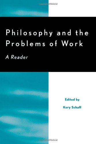 Philosophy and the Problems of Work