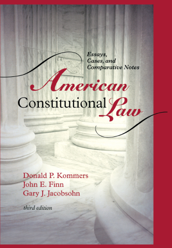 American Constitutional Law, Volume 1