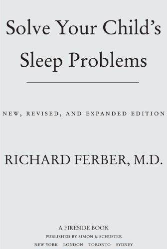 Solve Your Child's Sleep Problems