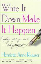 Write It Down Make It Happen