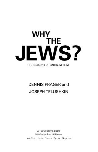 Why the Jews?