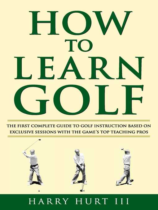 How to Learn Golf