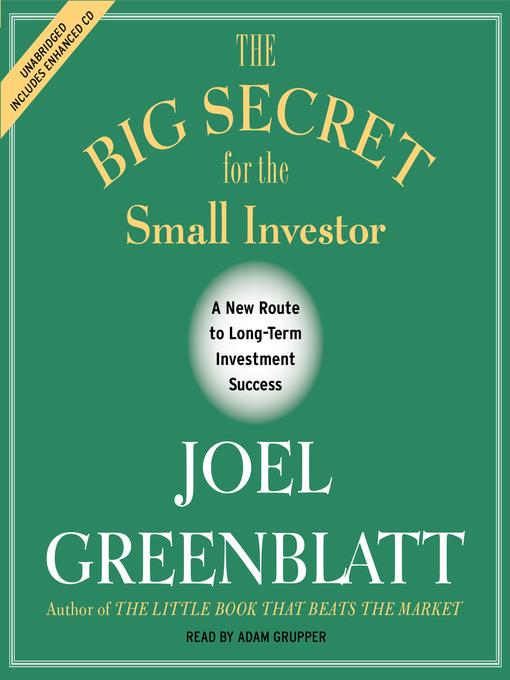 The Big Secret for the Small Investor