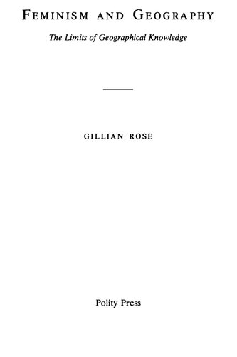 Feminism and Geography