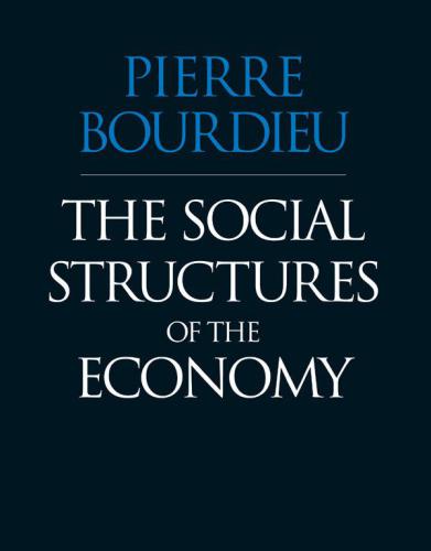 The Social Structures of the Economy