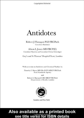 Antidotes