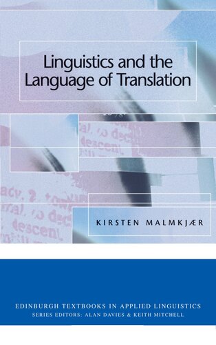 Linguistics and the Language of Translation