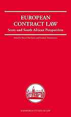 The European Contract Law