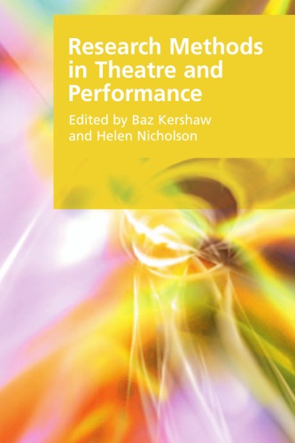 Research Methods in Theatre and Performance