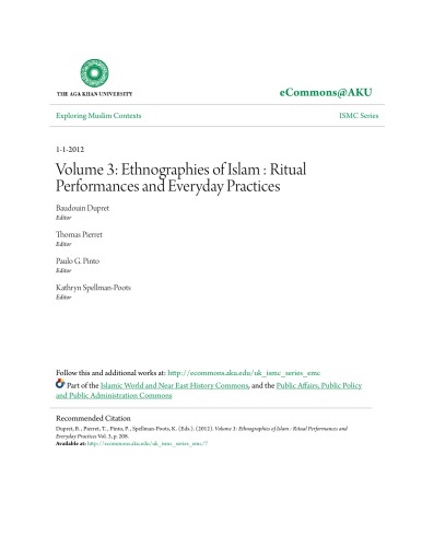 Ethnographies of Islam