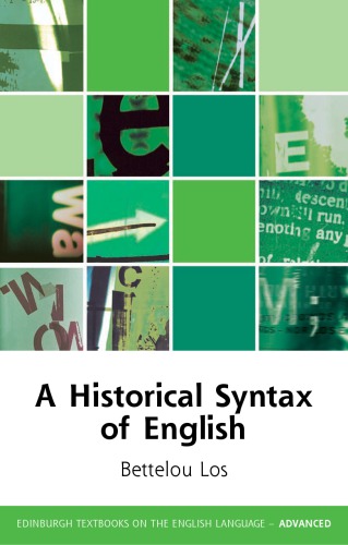 A historical syntax of English