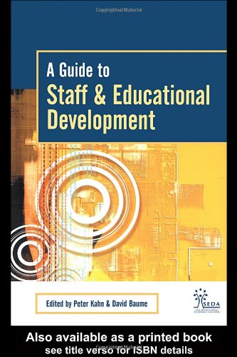 A Guide to Staff &amp; Educational Development