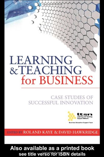 Learning and Teaching for Business