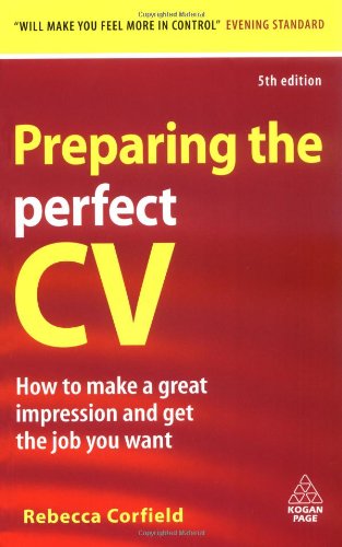 Preparing the Perfect CV