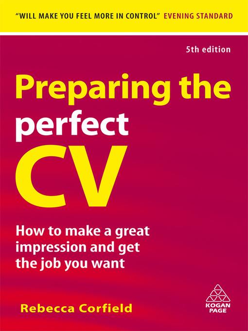 Preparing the Perfect CV