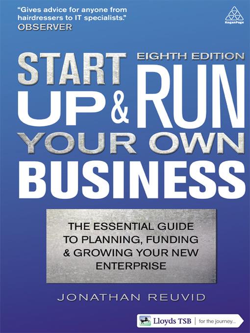 Start up and Run Your Own Business