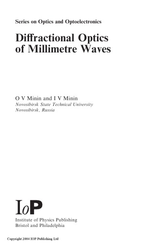 Diffractional Optics of Millimetre Waves