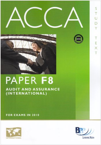 Acca   F8 Audit And Assurance (Int) (Study Text)