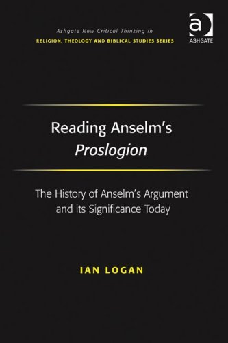 Reading Anselm's Proslogion