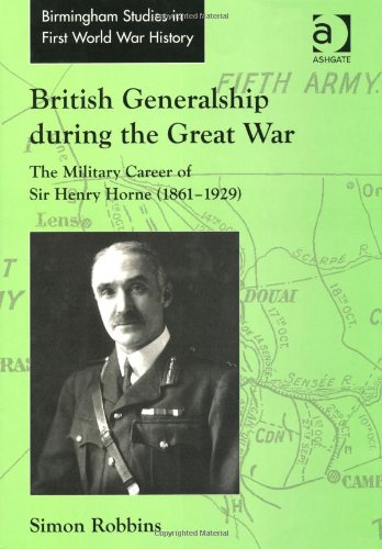 British Generalship during the Great War