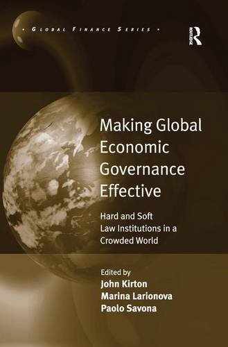 Making Global Economic Governance Effective