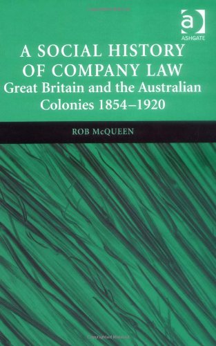 A Social History of Company Law