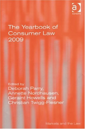 The yearbook of consumer law 2009