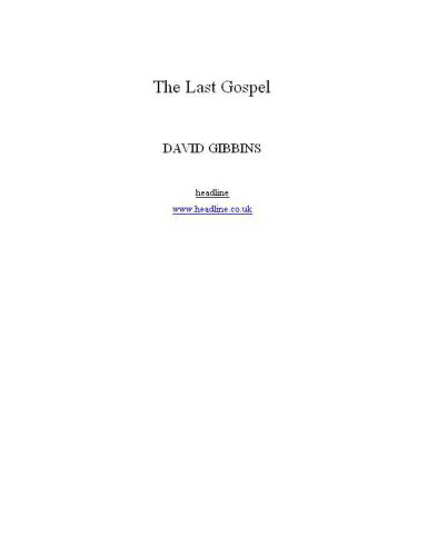 The Last Gospel (The Lost Tomb)