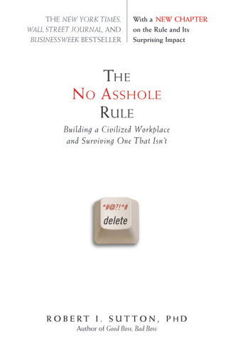 The No Asshole Rule