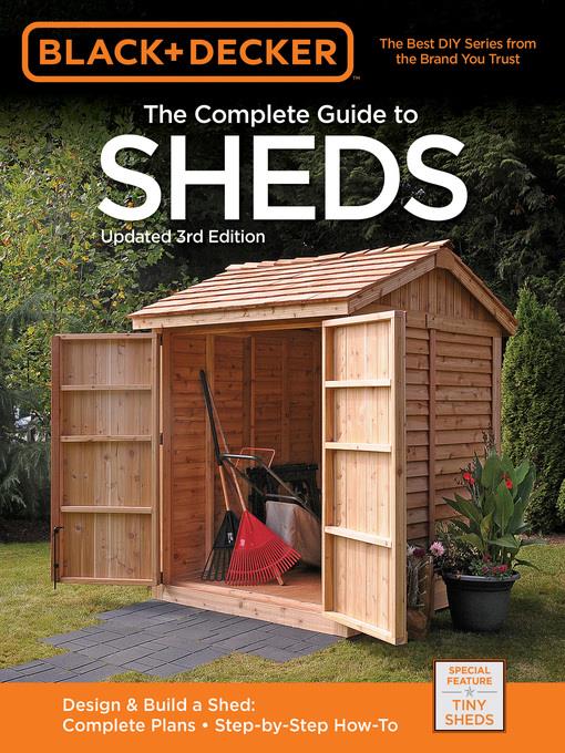 Black & Decker the Complete Guide to Sheds