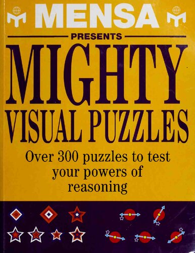 MENSA visual puzzles : over 200 optical challenges to test your powers of reasoning