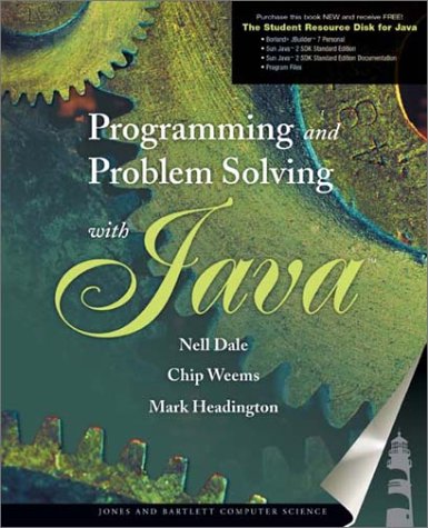 Programming and Problem Solving with Java