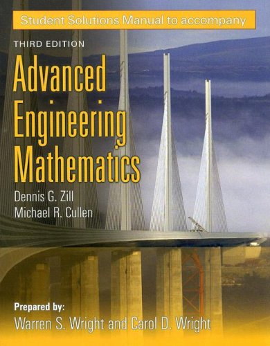 Student Solutions to Accompany Advanced Engineering Mathematics