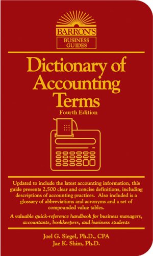 Dictionary of Accounting Terms