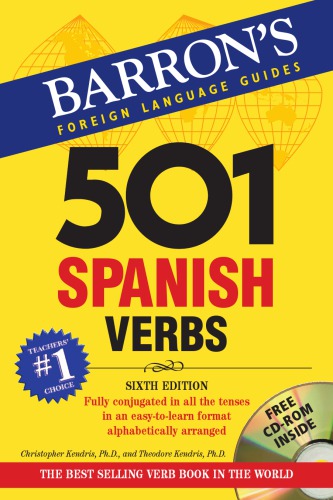 501 Spanish Verbs [With CDROM]