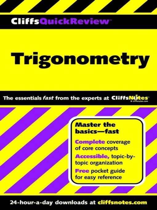 CliffsQuickReview Trigonometry