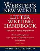 Webster's New World Letter Writing Handbook