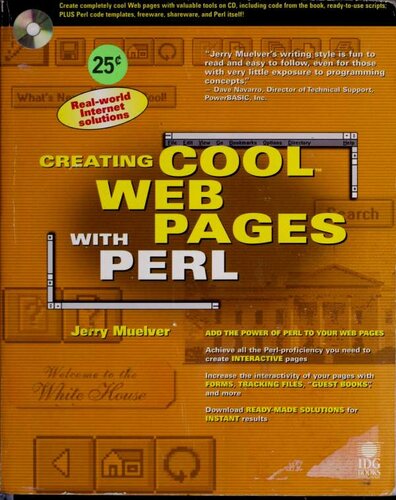 Creating Cool Web Pages with Perl, with CD-ROM