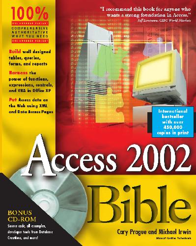 Microsoft Access 2002 Bible BK+CD