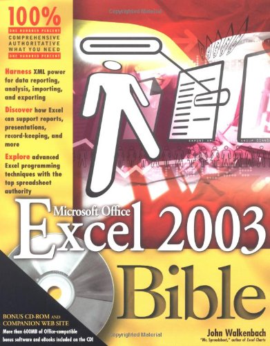 Excel 2003 Bible [With CDROM]