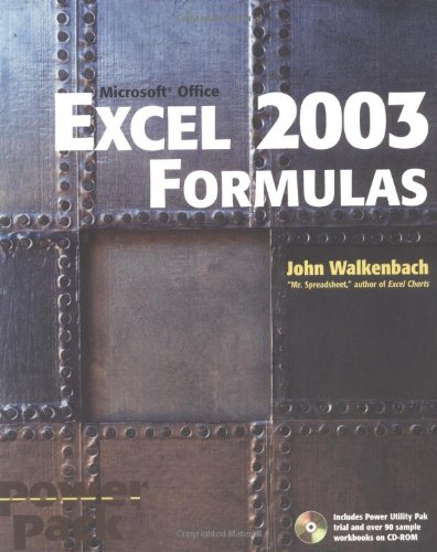 Excel 2003 Formulas