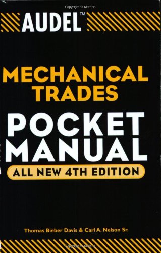 Audel Mechanical Trades Pocket Manual