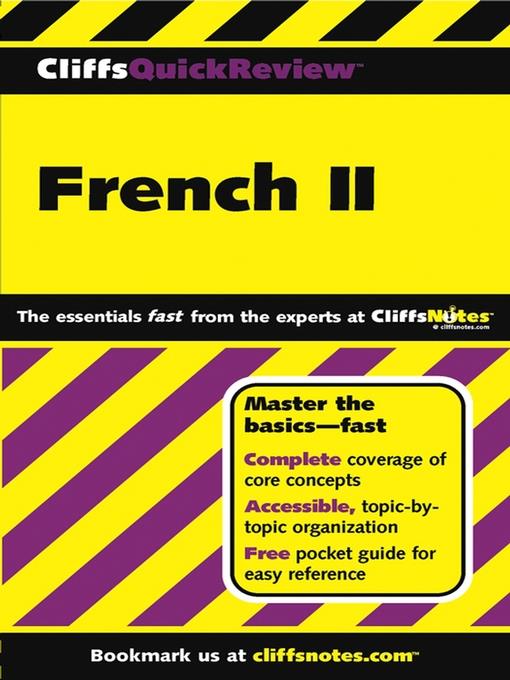 CliffsQuickReview French II