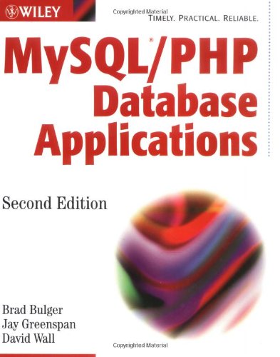 MySQL/PHP Database Applications