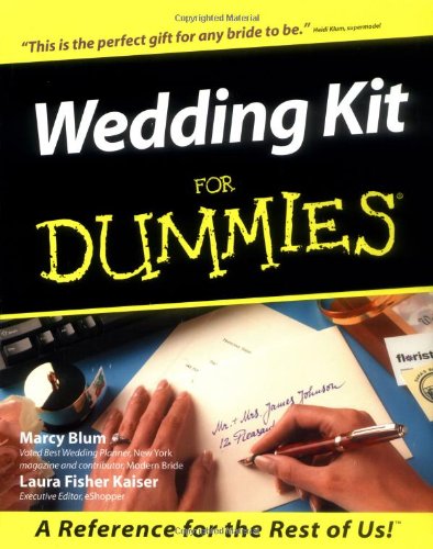 Wedding Kit for Dummies (Soft Cover with CDR)