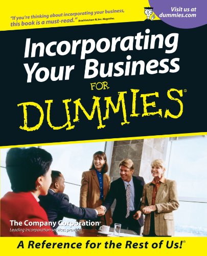 Incorporating Your Business for Dummies